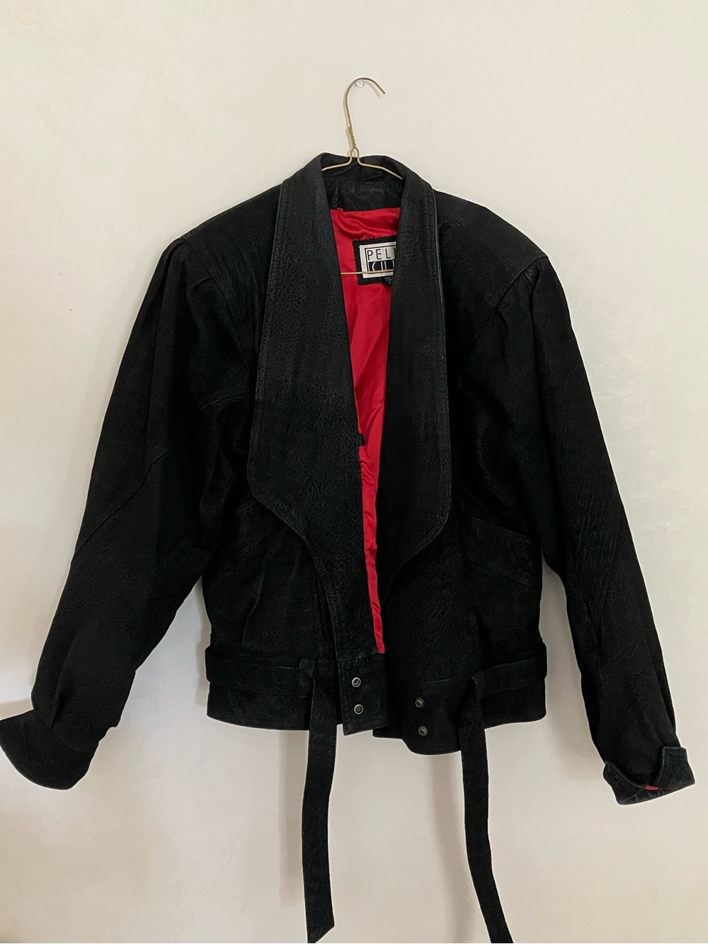 Vintage 80s Women’s Leather Jacket